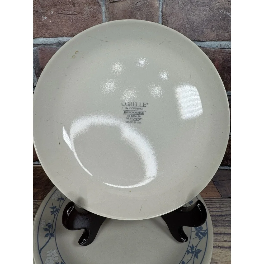 Corelle First of Spring Dinner Plates Set Of 4 Floral Country Farmhouse 90s